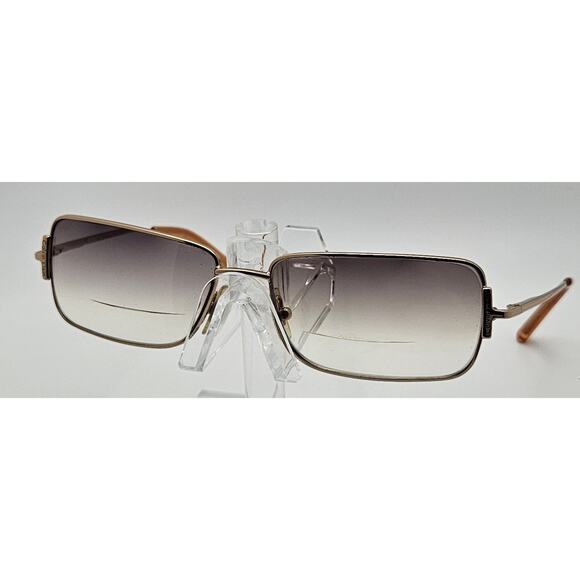 Vintage Calvin Klein Sunglasses 417S 510 Gold Metal Italy Frames Only K7 main image 7
